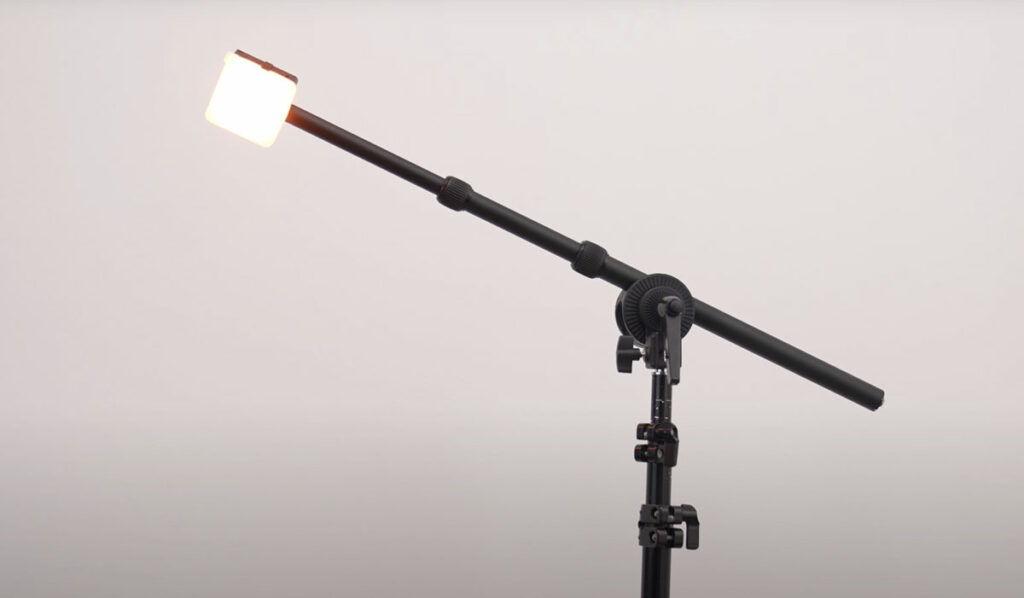 YouTube lights setup hair lights stand